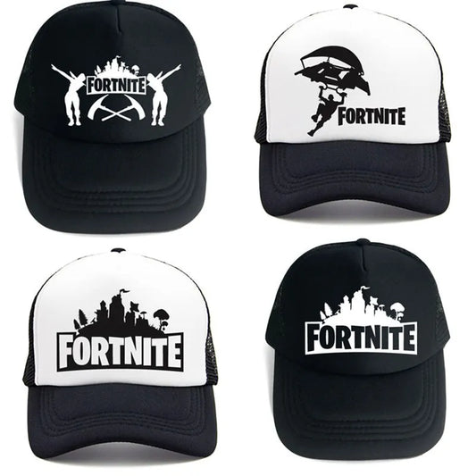 "¡Domina el Estilo Urbano con las Gorras  Fortnite! Descubre la Moda Unisex , Malla Transpirable