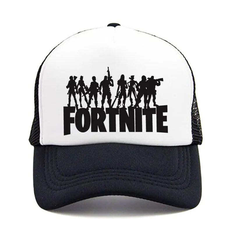 "¡Domina el Estilo Urbano con las Gorras  Fortnite! Descubre la Moda Unisex , Malla Transpirable