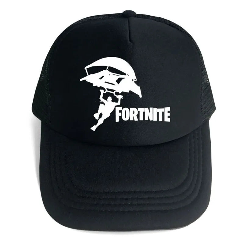 "¡Domina el Estilo Urbano con las Gorras  Fortnite! Descubre la Moda Unisex , Malla Transpirable