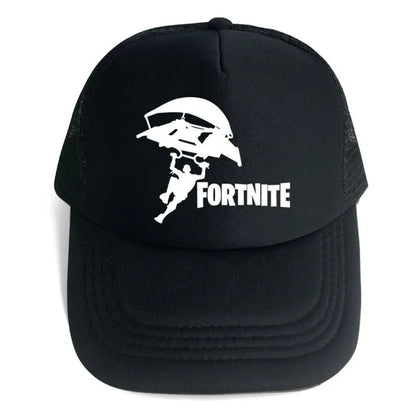 "¡Domina el Estilo Urbano con las Gorras  Fortnite! Descubre la Moda Unisex , Malla Transpirable